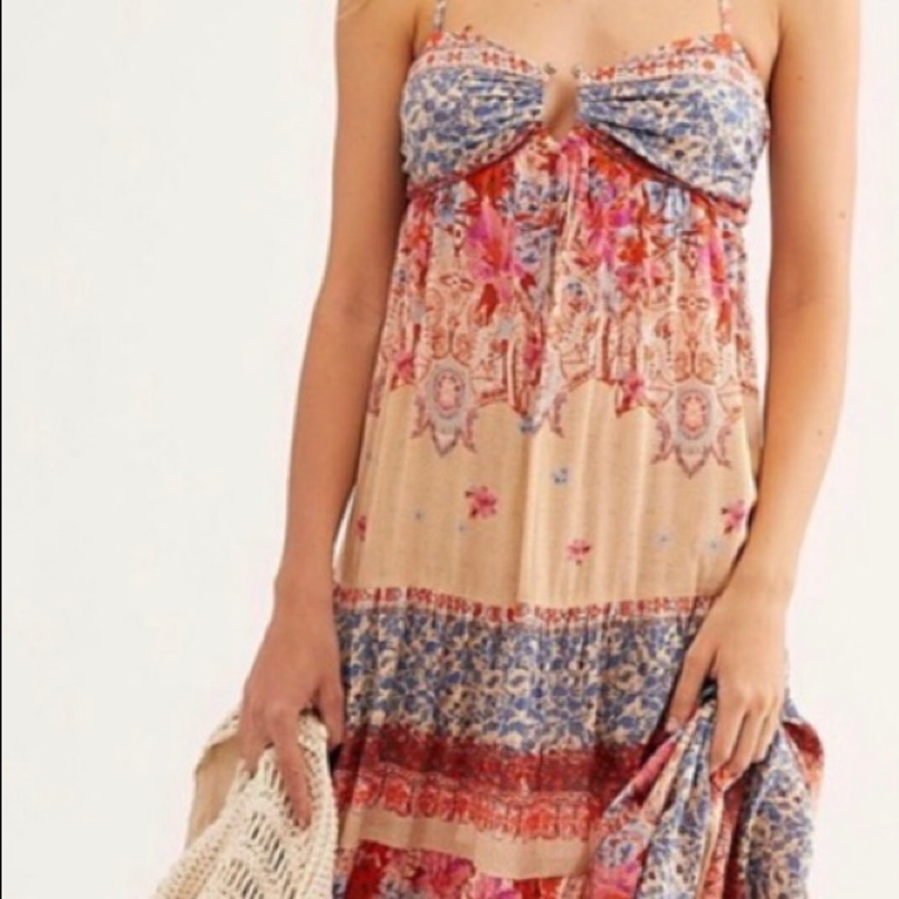Free People Give a little Maxi Slip